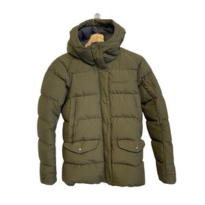 Women's Green Puffer Jacket